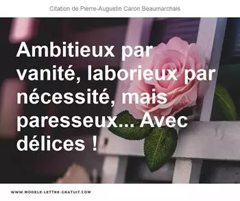 Citations Pierre-Augustin Caron Beaumarchais