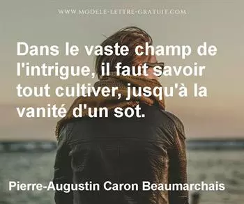 Citation de Pierre-Augustin Caron Beaumarchais