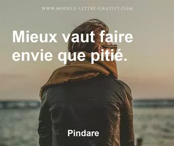 Citation de Pindare