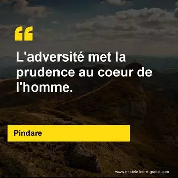 Citation Pindare