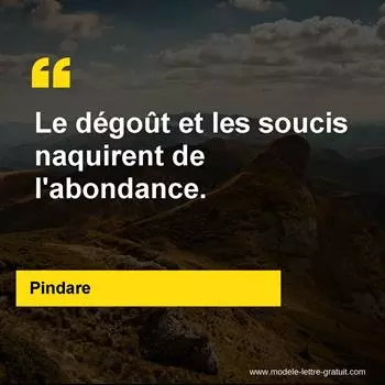 Citation Pindare