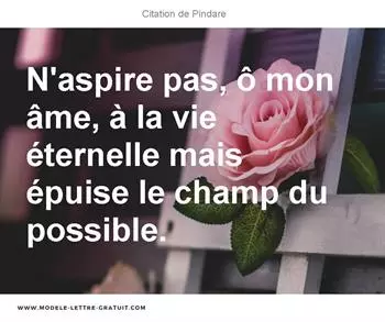Citations Pindare