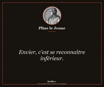 Citation de Pline le Jeune