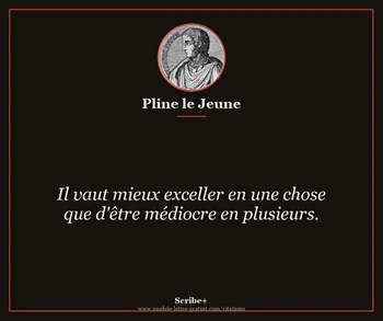 Citation de Pline le Jeune