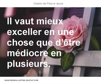 Citations Pline le Jeune