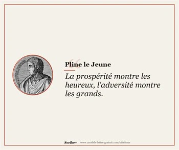 Citations Pline le Jeune
