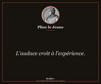 Citation de Pline le Jeune