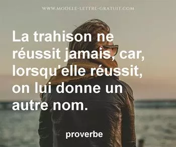 Citation de proverbe