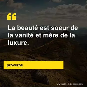Citation proverbe