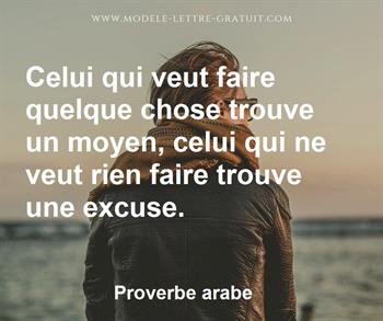 Citation de Proverbe arabe