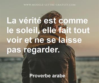 Citation de Proverbe arabe