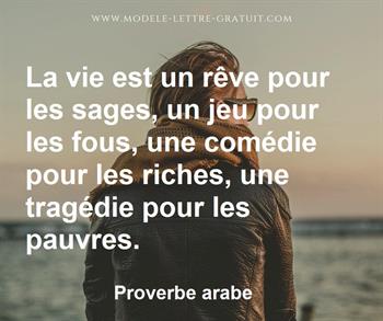 Citation de Proverbe arabe