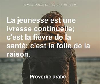 Citation de Proverbe arabe