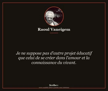 Citation de Raoul Vaneigem