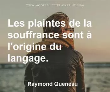 Citation de Raymond Queneau