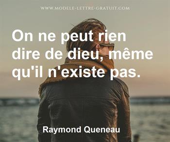 Citation de Raymond Queneau