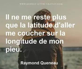 Citation de Raymond Queneau