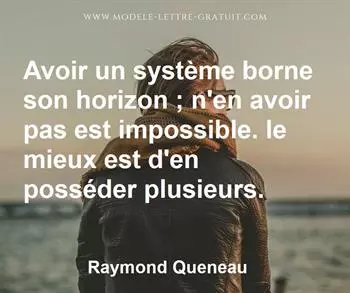 Citation de Raymond Queneau