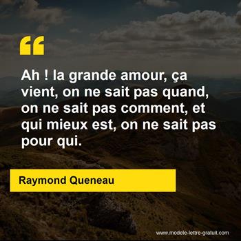 Citation de Raymond Queneau