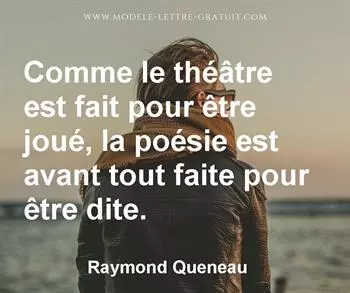 Citation de Raymond Queneau