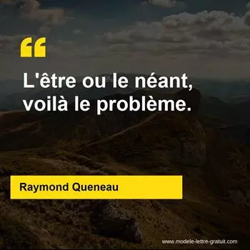 Citation Raymond Queneau