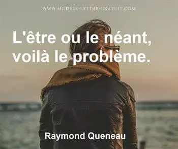 Citation de Raymond Queneau