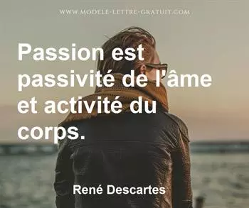 Citation de René Descartes