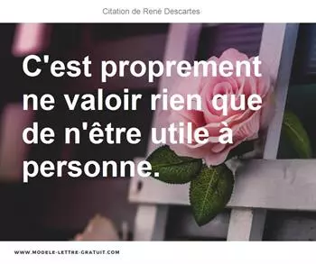 Citations René Descartes