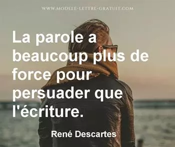 Citation de René Descartes