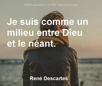 Citation de René Descartes