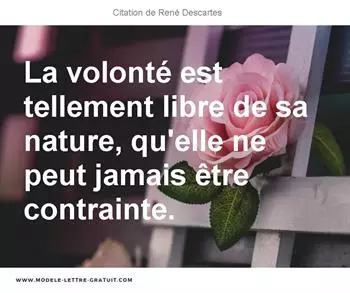 Citations René Descartes