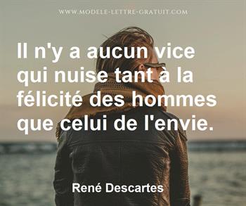 Citation de René Descartes