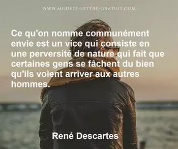 Citation de René Descartes