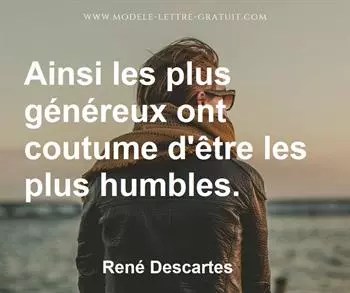 Citation de René Descartes