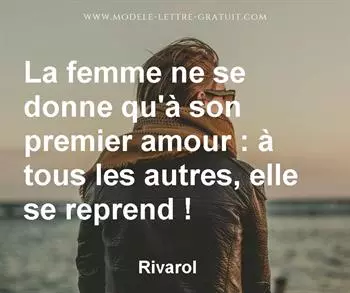 Citation de Rivarol