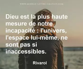 Citation de Rivarol