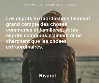 Citation de Rivarol