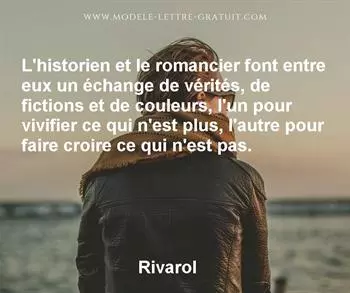 Citation de Rivarol