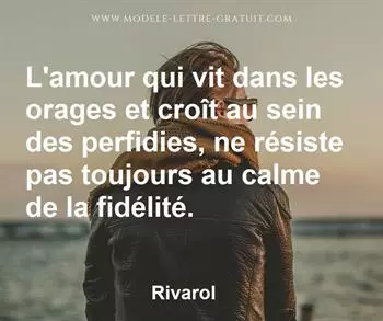 Citation de Rivarol
