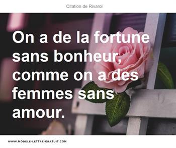Citations Rivarol