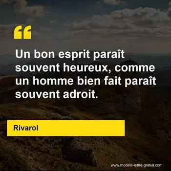 Citation Rivarol