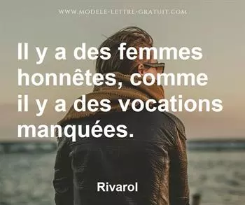 Citation de Rivarol