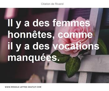 Citations Rivarol