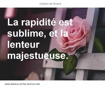 Citations Rivarol