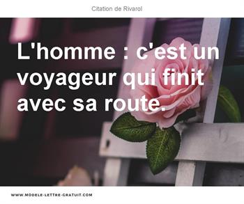 Citations Rivarol