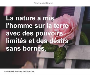 Citations Rivarol