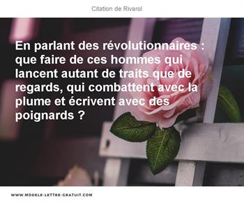 Citations Rivarol