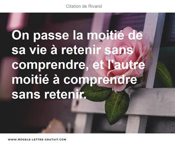 Citations Rivarol