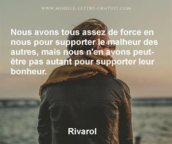 Citation de Rivarol