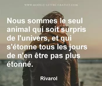 Citation de Rivarol
